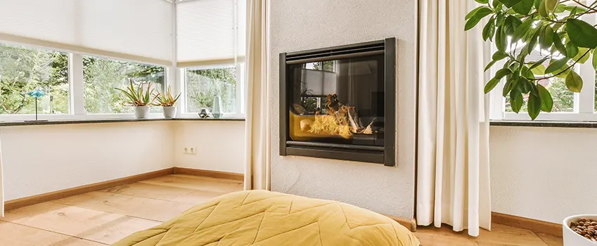 Residential Fireplace Ceramic Glass Installation in Warrington, FL