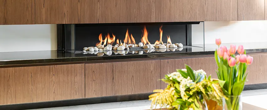 Double-height Fireplace Design Refurbishment in Warrington, Florida