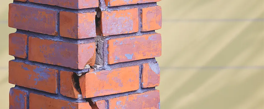 Repairing Cracked Porcelain Tiles for Fireplace in Warrington, FL